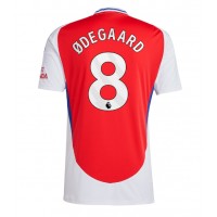 Arsenal Martin Odegaard #8 Domáci futbalový dres 2024-25 Krátky Rukáv